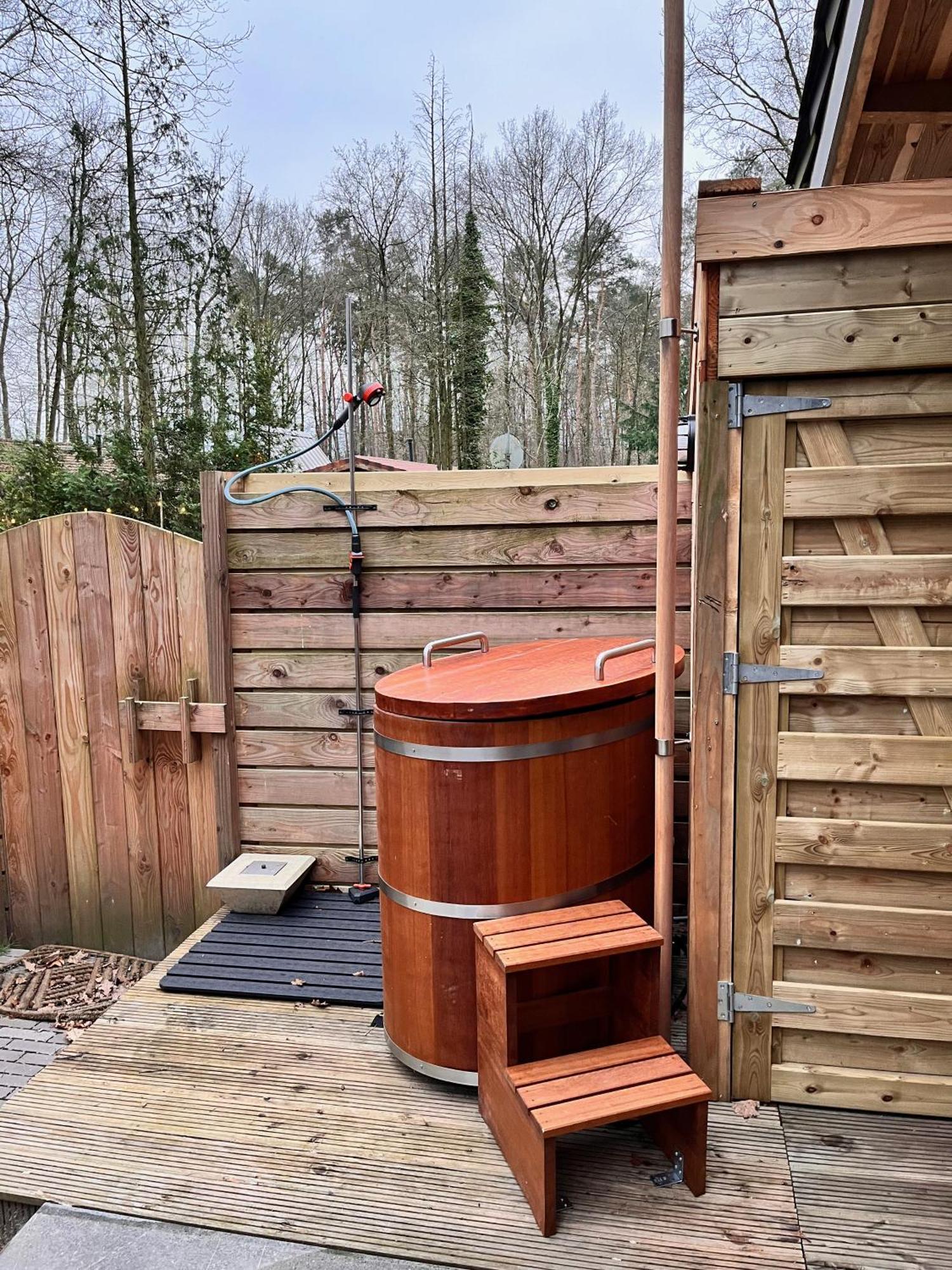 לאנקן Vakantiechalet Voor 4 Plus 2 Met Sauna מראה חיצוני תמונה