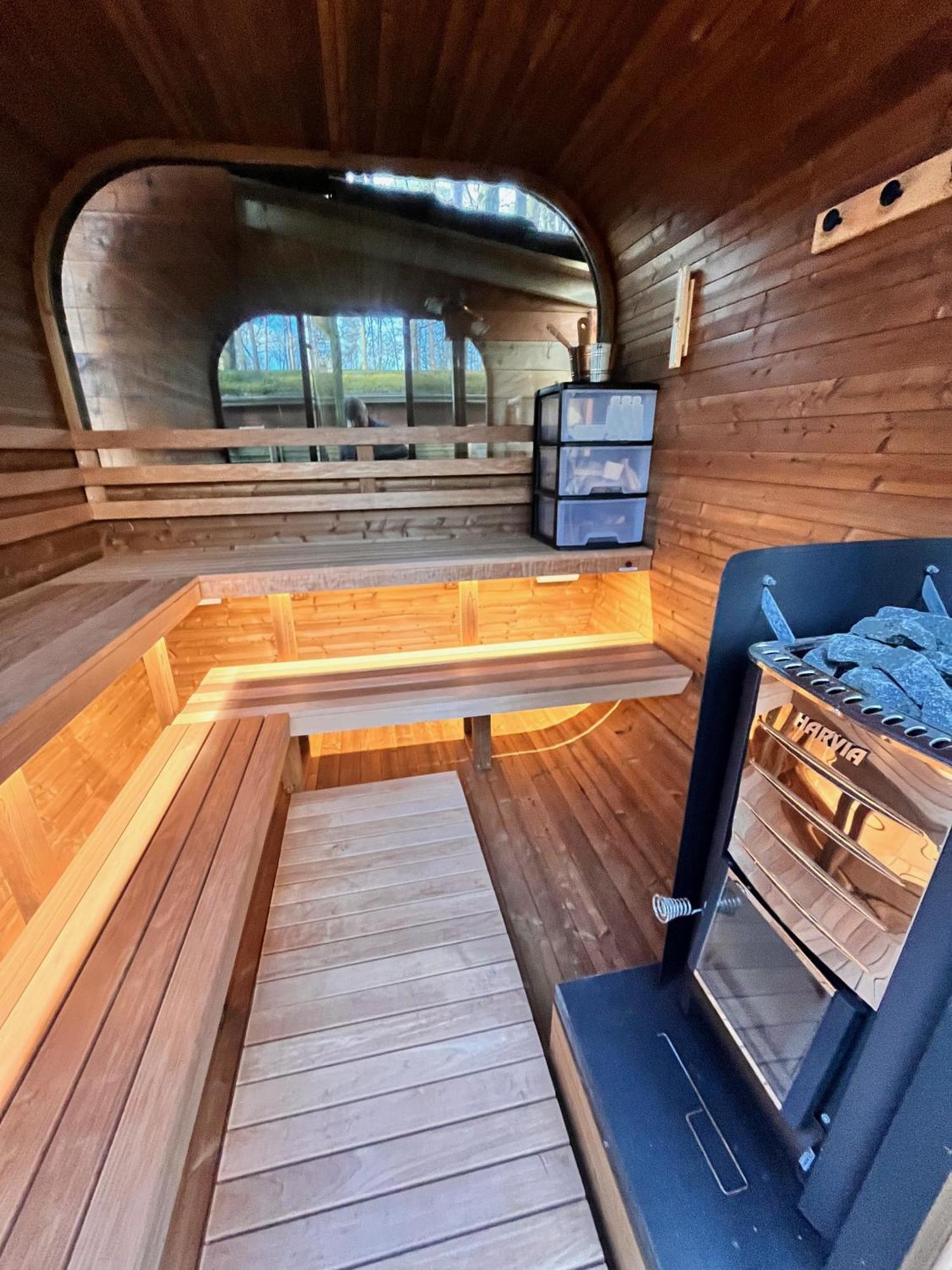 לאנקן Vakantiechalet Voor 4 Plus 2 Met Sauna מראה חיצוני תמונה