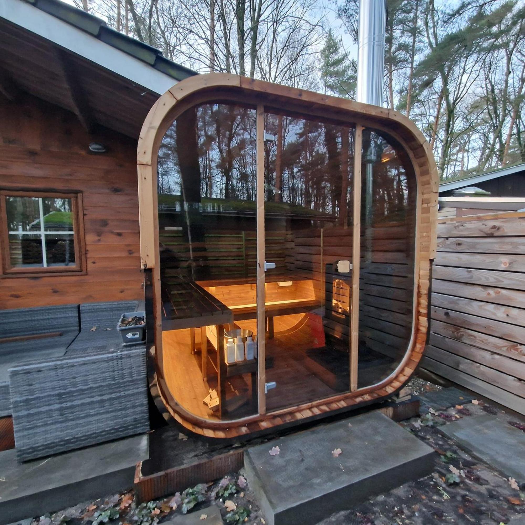 לאנקן Vakantiechalet Voor 4 Plus 2 Met Sauna מראה חיצוני תמונה