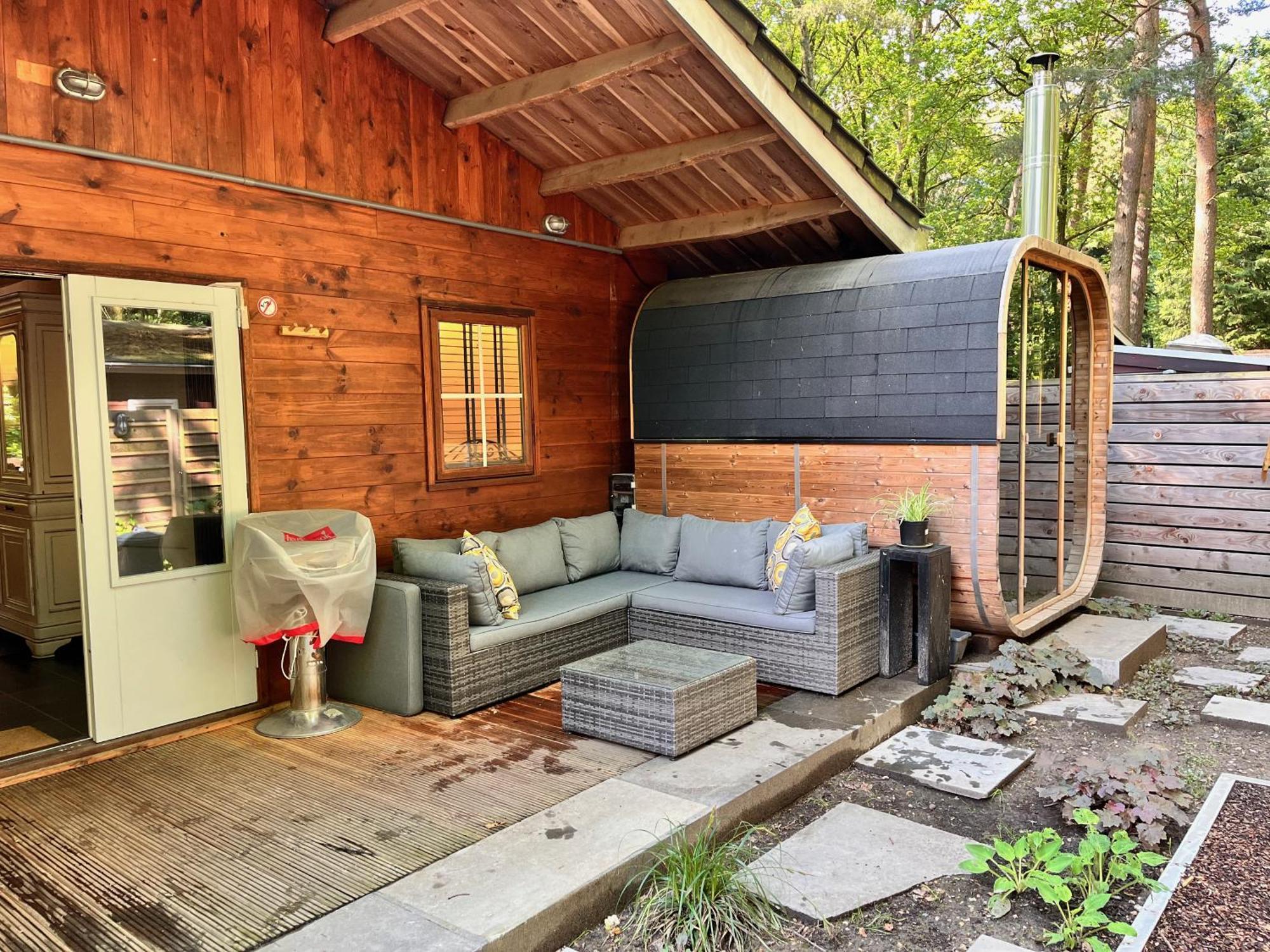 לאנקן Vakantiechalet Voor 4 Plus 2 Met Sauna מראה חיצוני תמונה